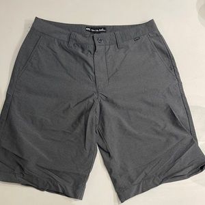 Travis Mathew dark grey shorts
